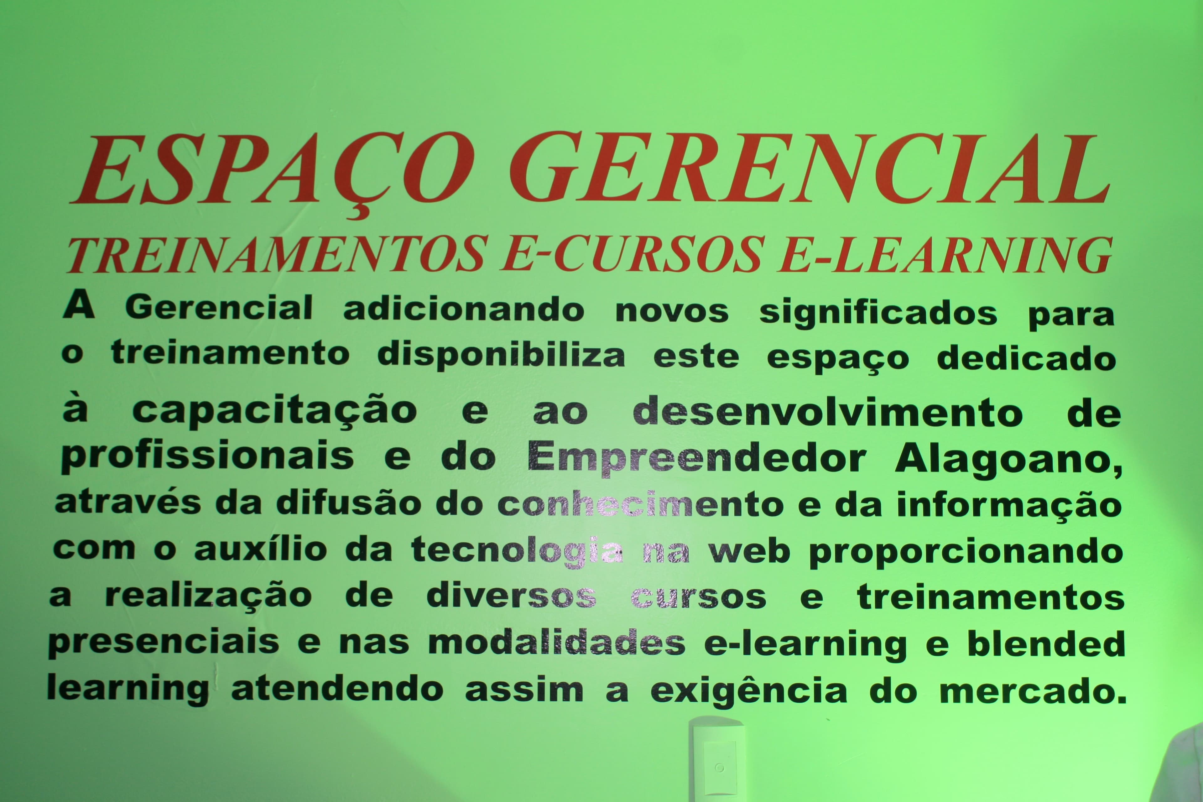 Inauguração do Espaço Gerencial em 2006